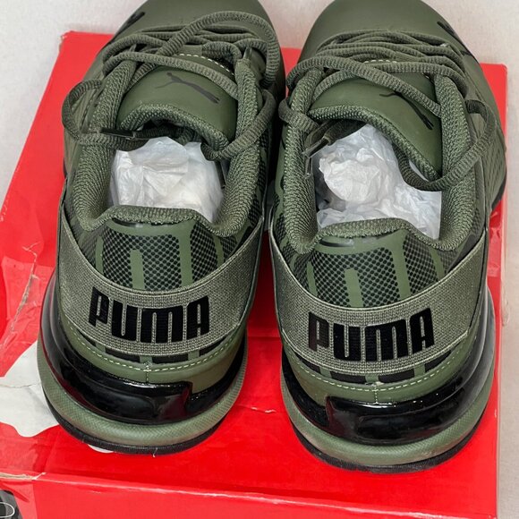 PUMA mens 10, Viz Runner Repeat Wide Myrtle-puma Black - Picture 5 of 6